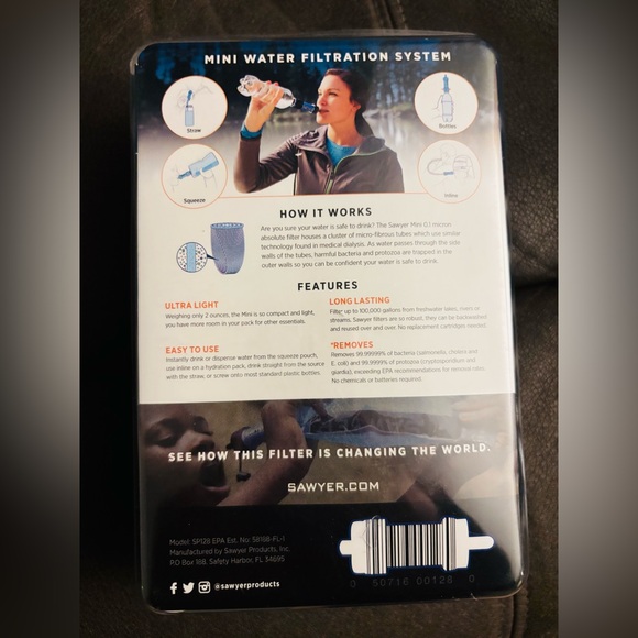 Sawyer Mini Water Filtration System - Picture 3 of 8